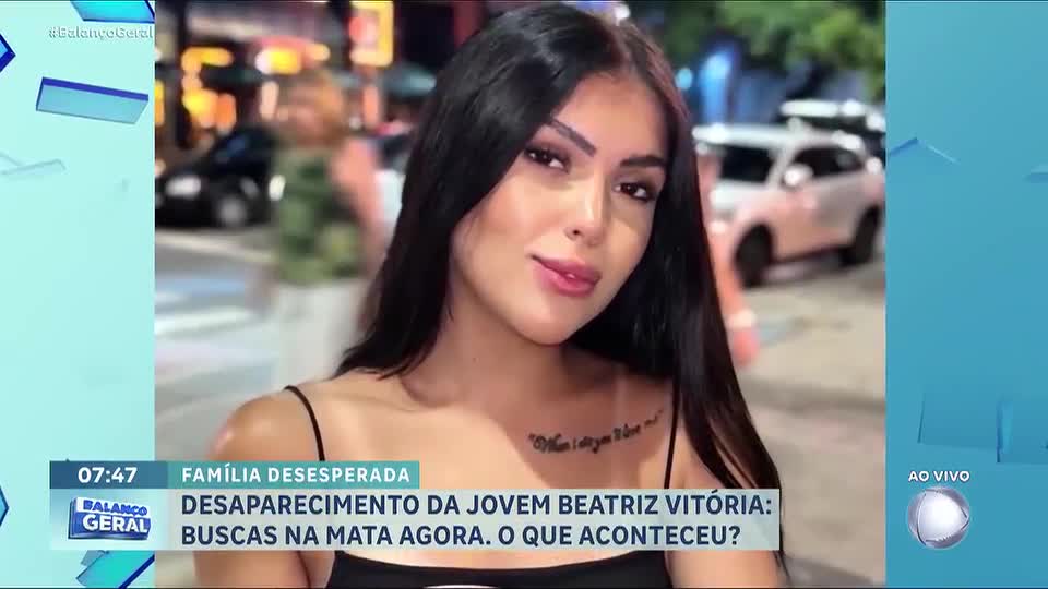 Desaparecimento de Beatriz Vitória mobiliza buscas na região metropolitana de Belo Horizonte (MG)