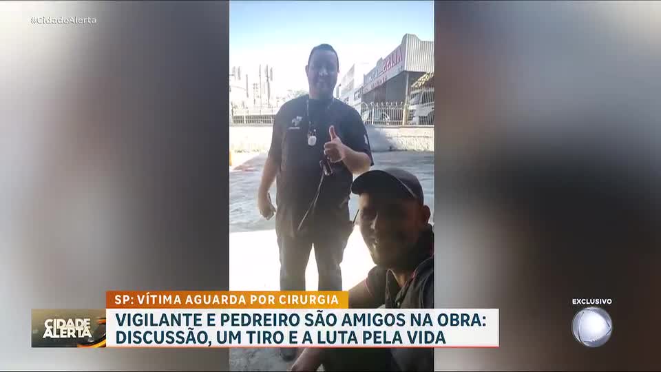 Vigilante atira em pedreiro após discussão por portão em obra