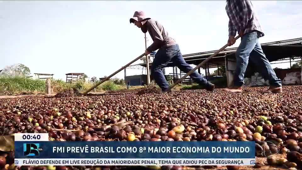 Brasil deve subir para a 8ª posição entre as maiores economias do mundo