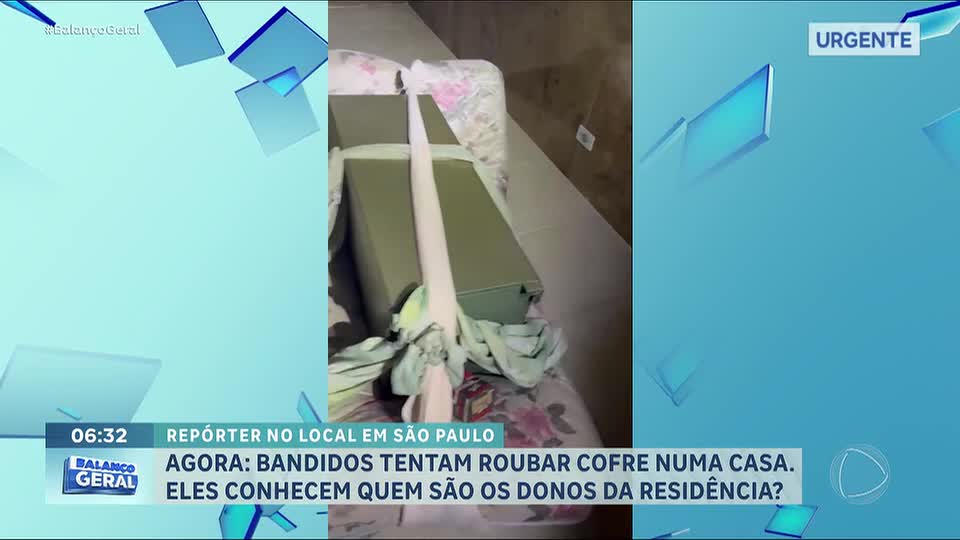 Dois homens são presos depois de tentar roubar cofre de casa na zona leste de São Paulo