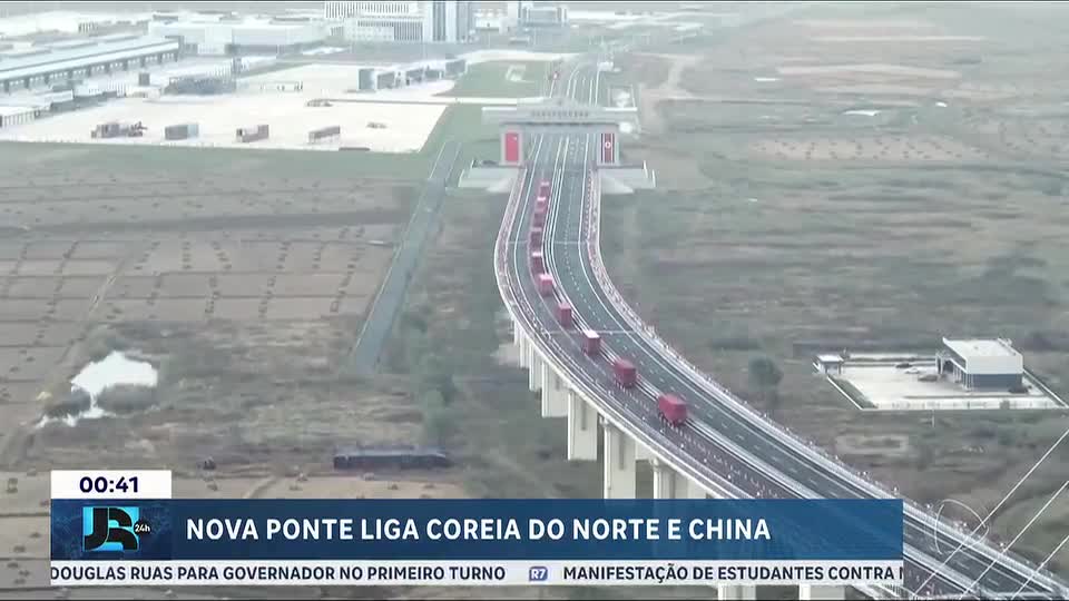 China e Coreia do Norte inauguram ponte após mais de uma década de atraso