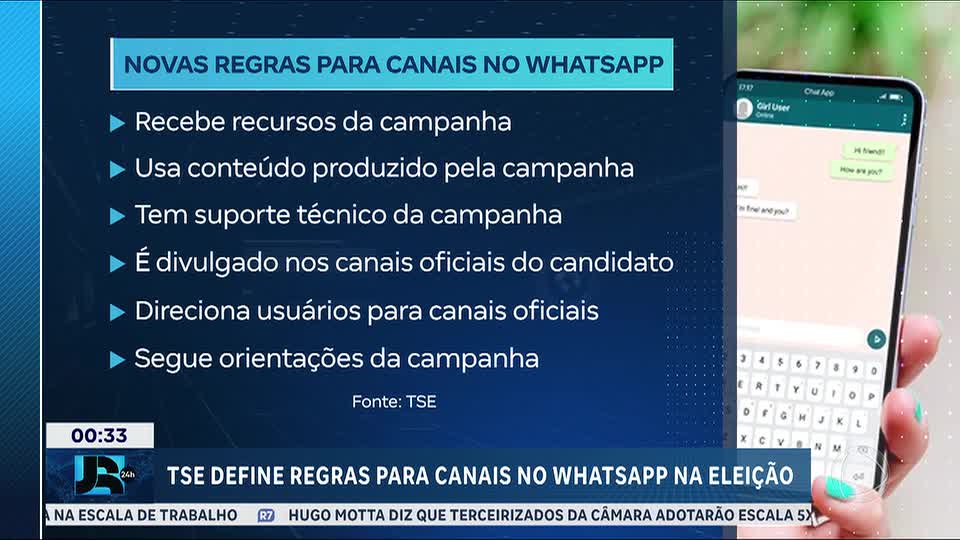 TSE aprova novas regras para canais de campanha no WhatsApp