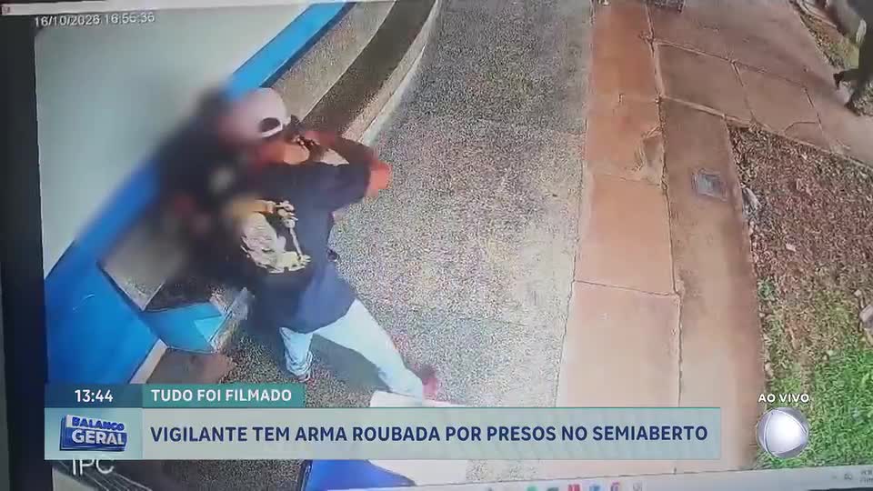 Dois homens em regime semiaberto roubam arma e são presos em São Sebastião (DF)