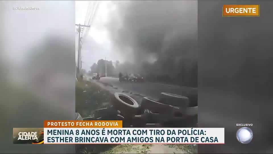 Menina de 8 anos morre durante tiroteio entre policiais e criminosos na Bahia