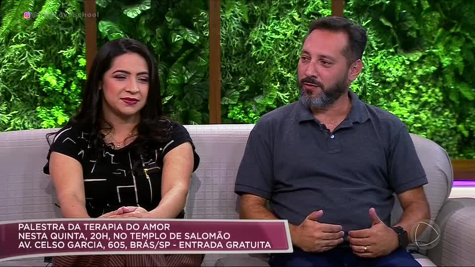 Casal revela como fortaleceu vínculo conjugal através das palestras da Terapia do Amor