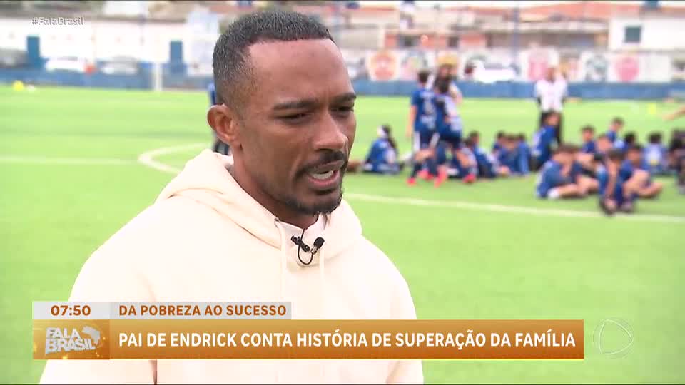 Fala Esporte: Empresário de jogadores, pai de Endrick conta história de superação da família