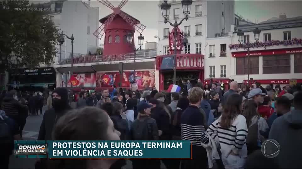 Protestos contra o custo de vida se espalham pela Europa e deixam mortos e centenas de feridos