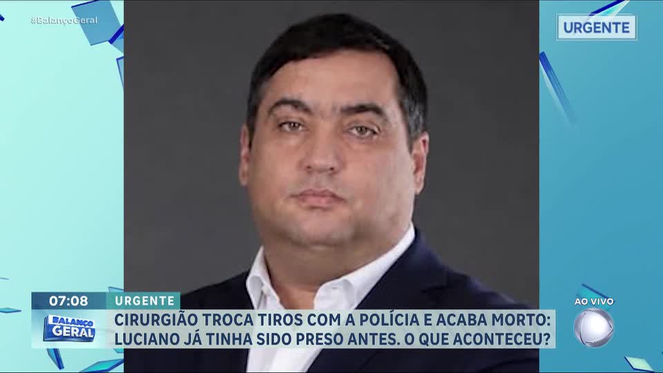 Médico morre em troca de tiros com a polícia após ameaça à esposa