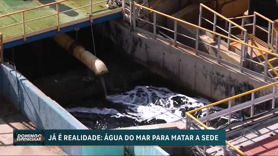 Israel usa tecnologia para transformar água do mar em água potável e combater a seca