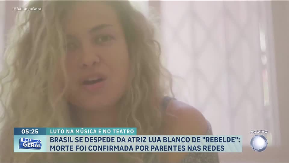 Velório de Lua Blanco acontece nesta segunda (19) no Rio