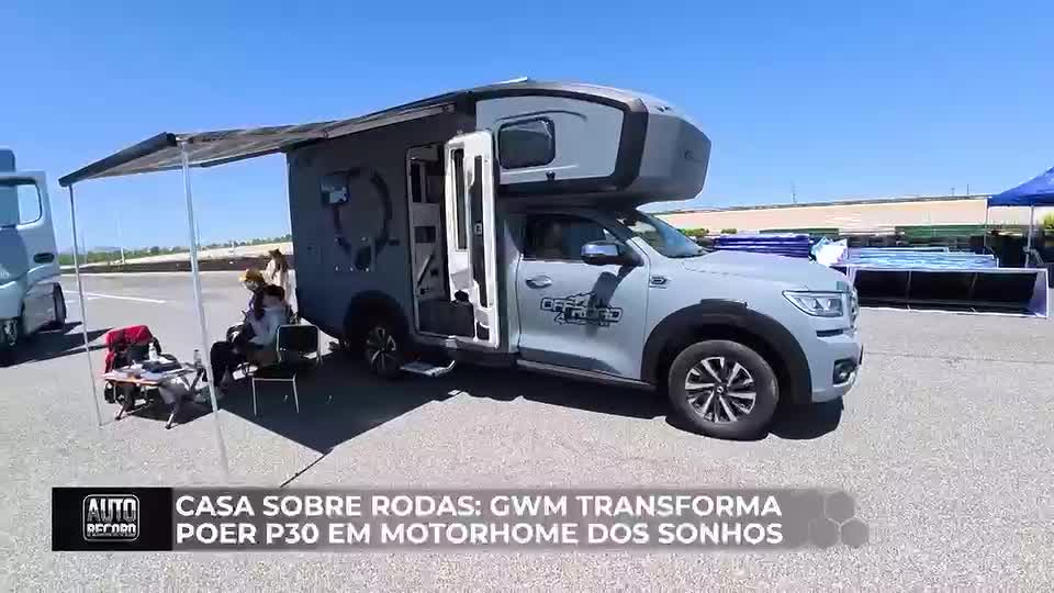Casa sobre rodas: GWM transforma Poer P30 em motorhome dos sonhos
