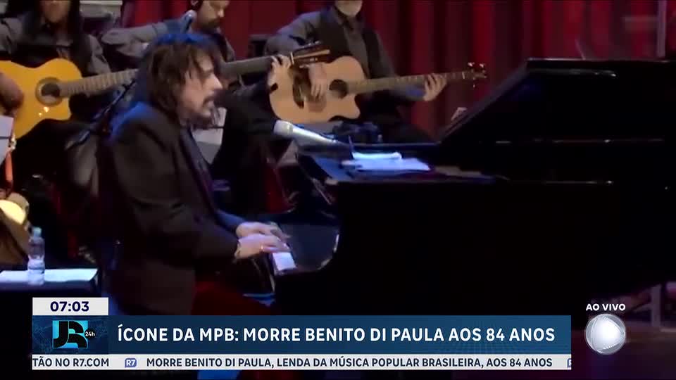 Benito di Paula, cantor e compositor brasileiro, morre aos 84 anos