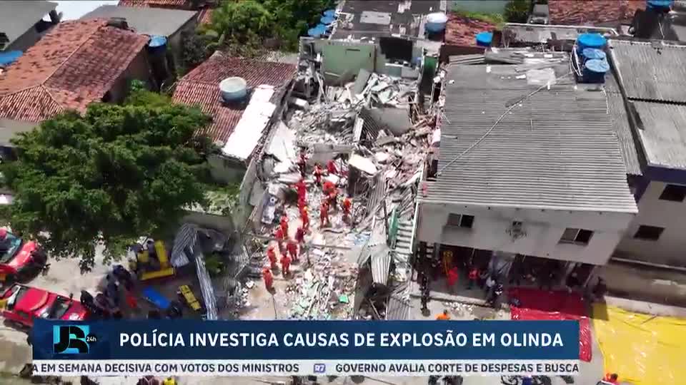 Polícia investiga causas de desabamento que provocou duas mortes em Olinda (PE)