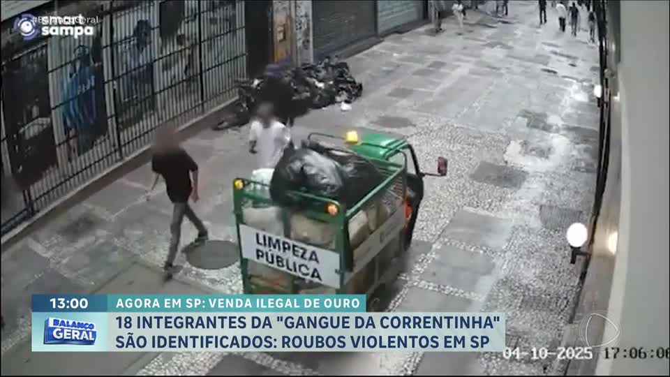 Polícia de São Paulo identifica 18 integrantes da 'gangue da correntinha'