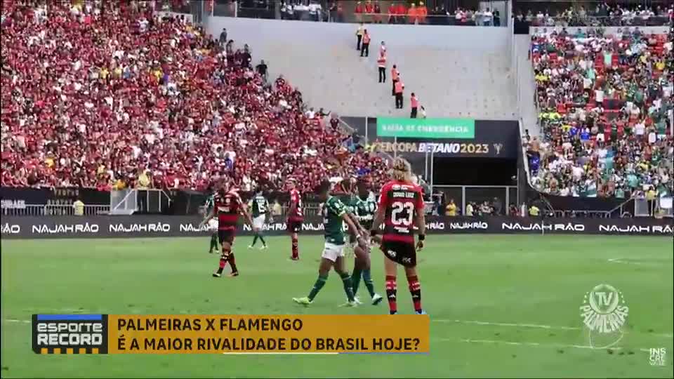 Palmeiras X Flamengo: clubes disputam a liderança do Brasileirão e elevam a rivalidade entre SP e RJ