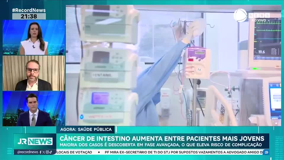 Câncer de intestino aumenta entre pacientes mais jovens