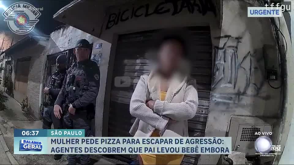 Mulher liga para a polícia, finge pedir pizza e denuncia ser vítima de violência doméstica