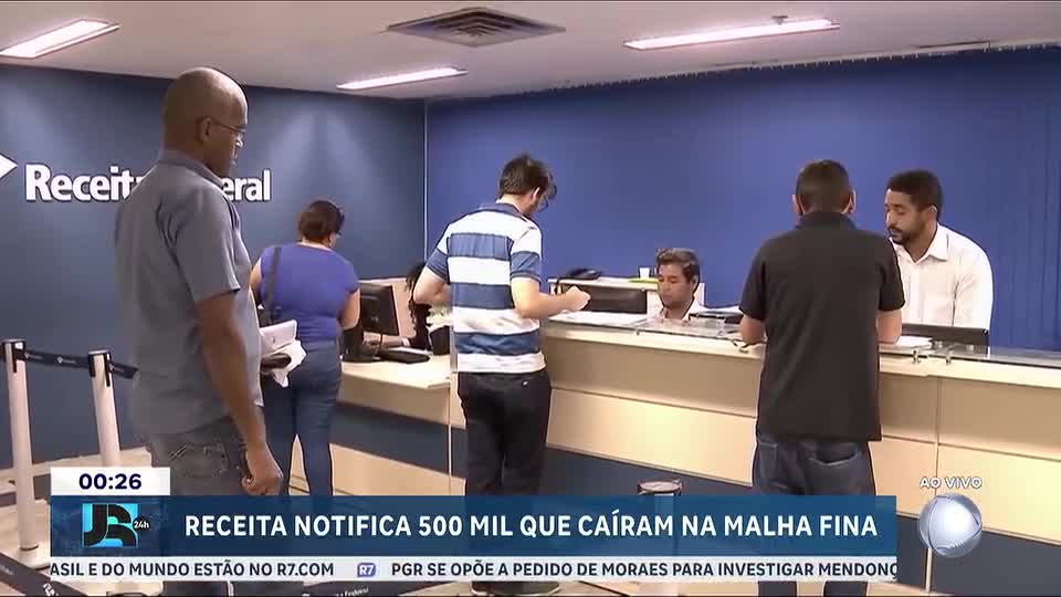 Receita Federal termina envio de cartas a quase meio milhão de contribuintes na malha fina