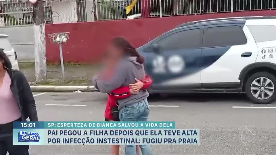 Menina sequestrada pelo pai em Barueri (SP) é resgatada pela PM após gesto discreto