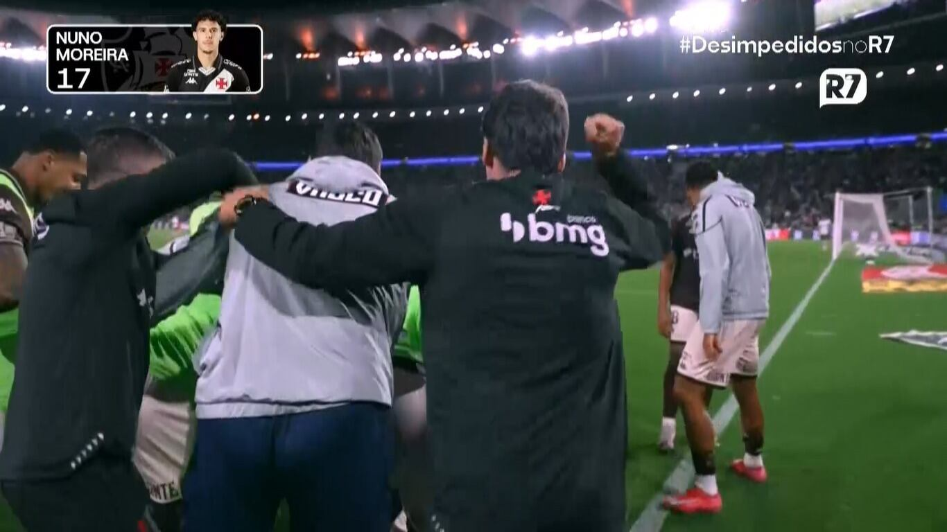 Confira a íntegra de Vasco 2 x 0 Fluminense com R7 e Desimpedidos