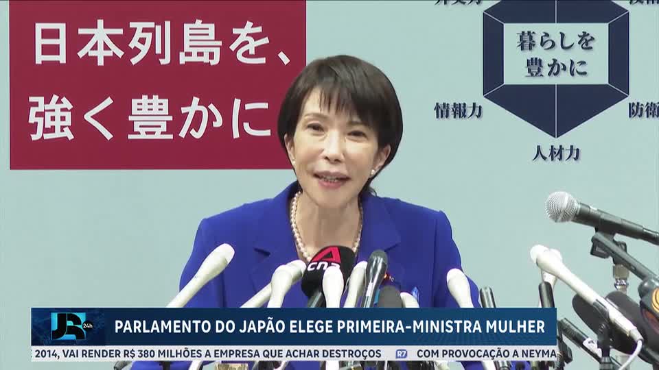 Parlamento do Japão elege primeira-ministra mulher