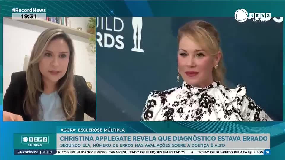 Esclerose múltipla: Christina Applegate revela que diagnóstico estava errado