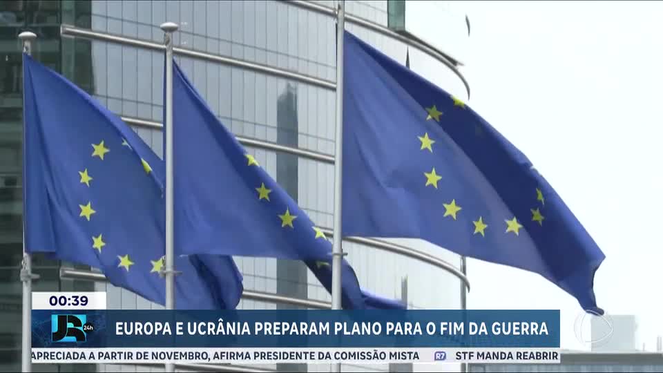 Nações europeias trabalham com a Ucrânia em proposta para encerrar guerra com a Rússia