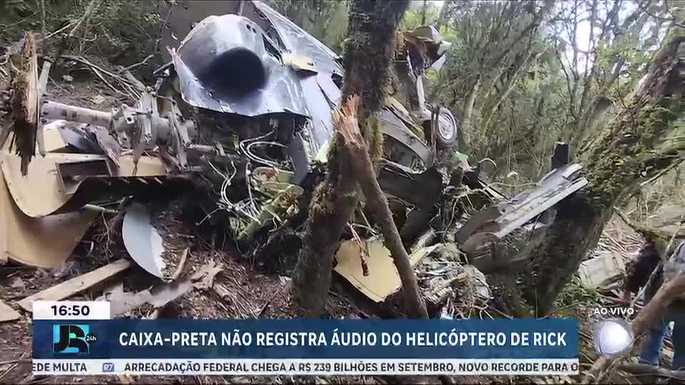 Relatório do Cenipa aponta que caixa-preta não registrou voo de helicóptero que matou cantor Rick