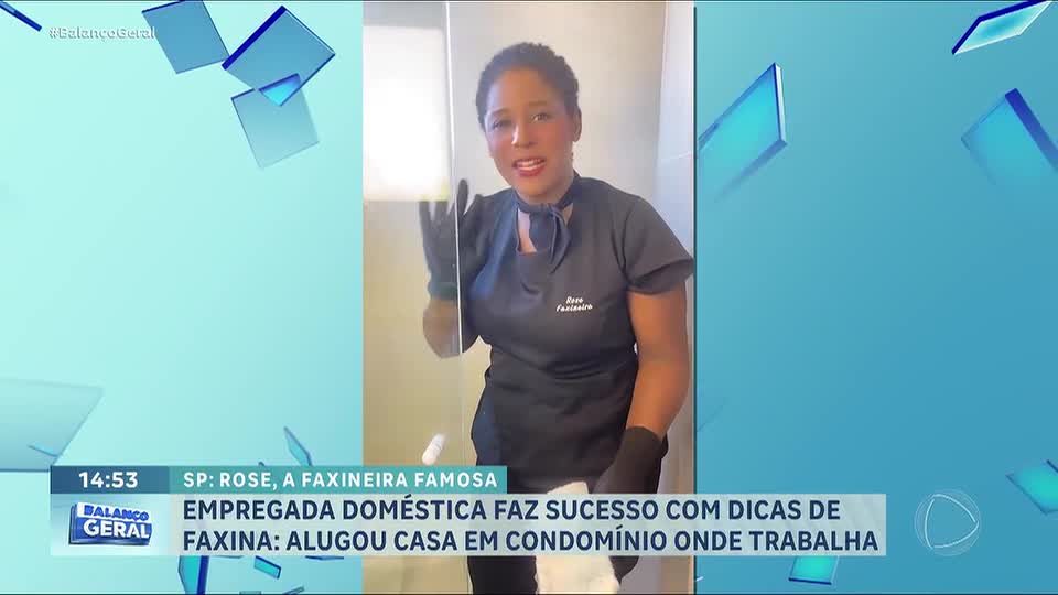 Empregada doméstica transforma vídeos de limpeza em renda de R$ 20 mil por mês