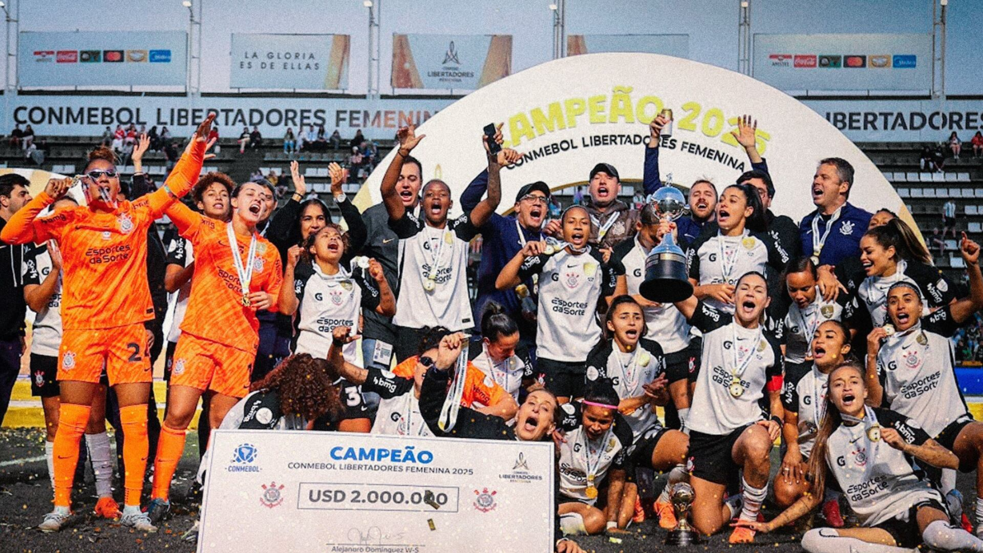 Corinthians vai disputar mundial de clubes feminino