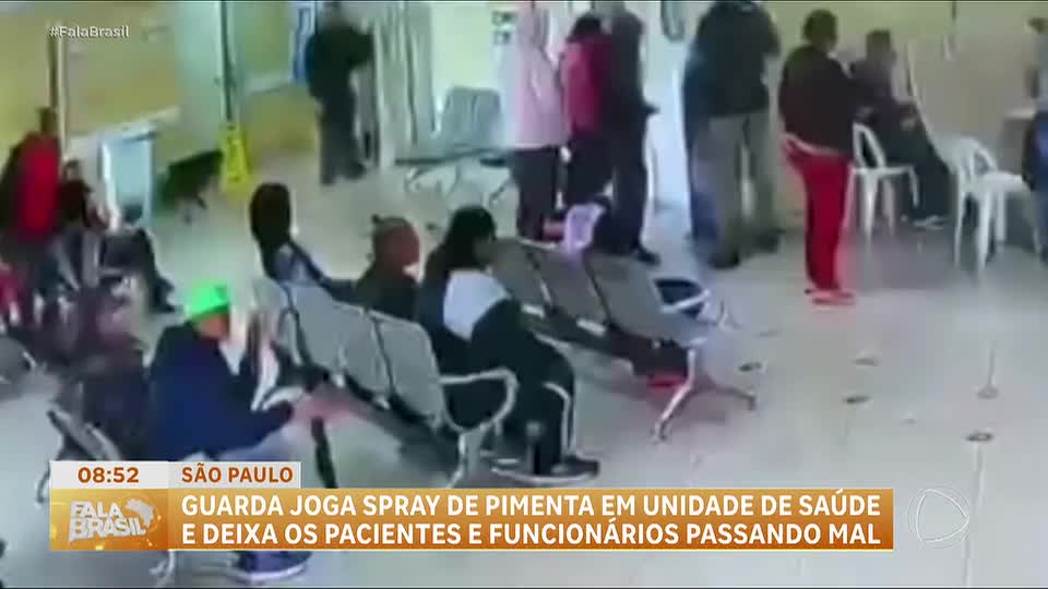 Guarda joga spray de pimenta e causa tumulto em UPA de Santo André