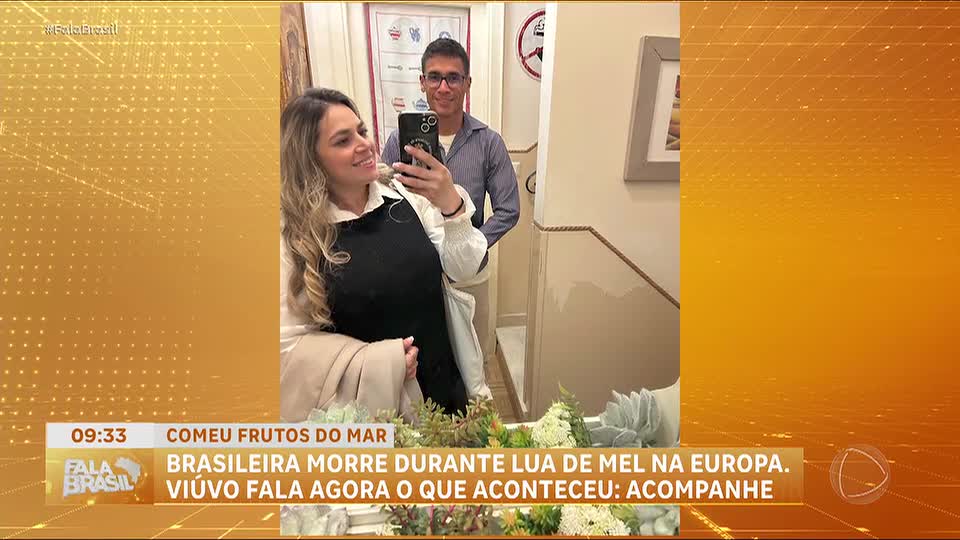Brasileira sofre reação alérgica e morre durante lua de mel em Portugal