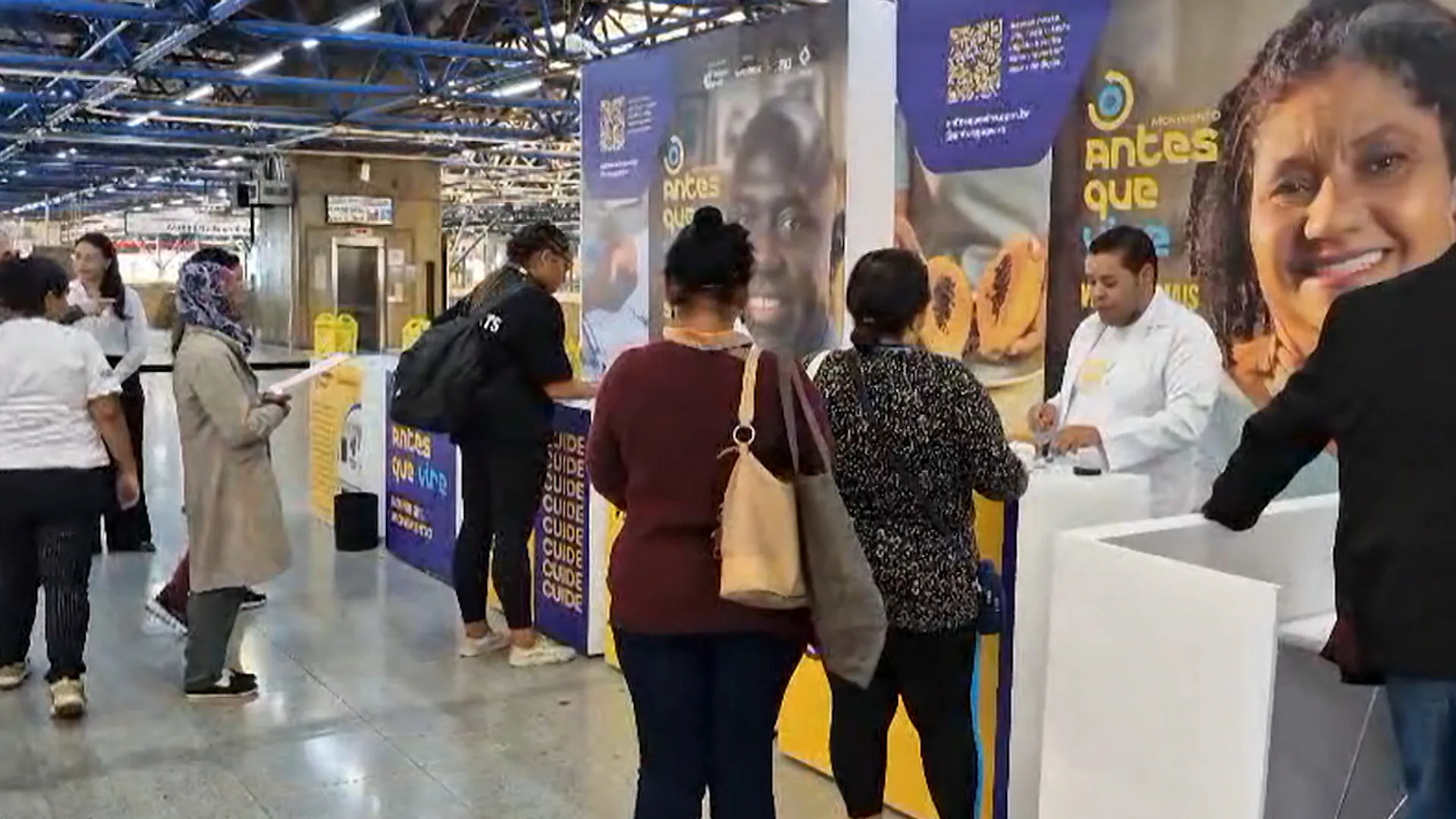 Associação mede gratuitamente a glicemia das pessoas em SP
