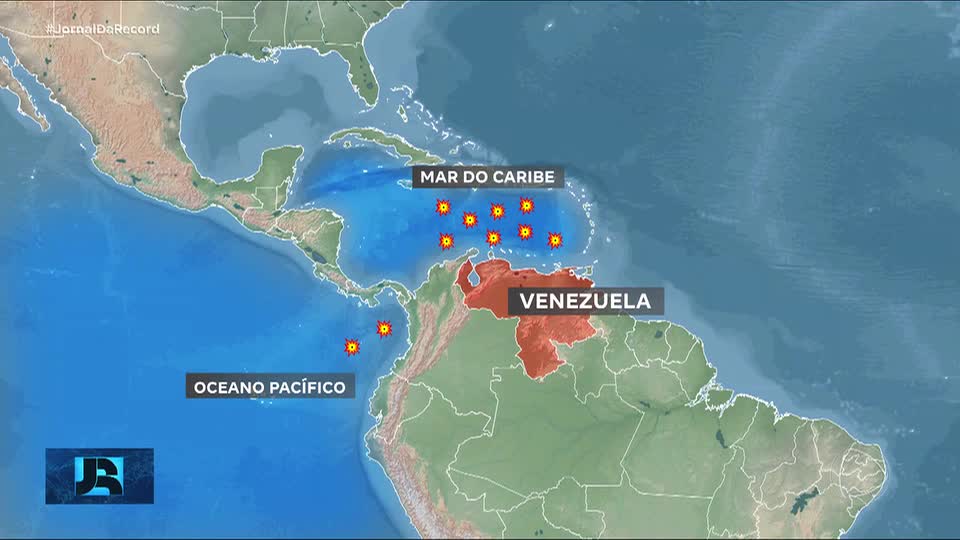 EUA enviam porta-aviões ao Caribe e atacam embarcação de supostos traficantes de drogas