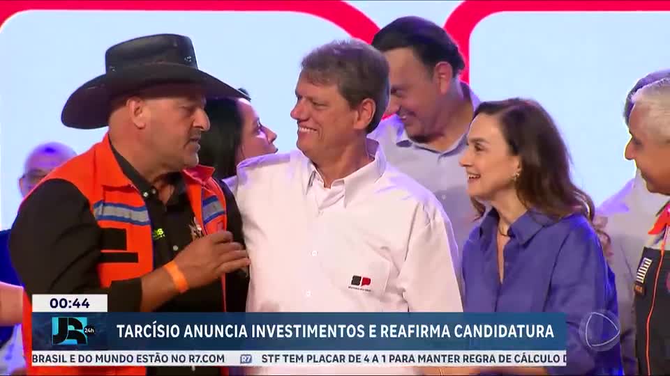 Governador de São Paulo encerra Caravana 3D em São José do Rio Preto