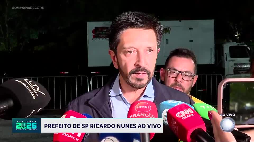 Ricardo Nunes questiona STF por prorrogar eleições perto do fechamento das urnas: “É muito estranho”