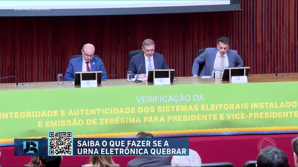 TSE atesta integridade das urnas na véspera do segundo turno