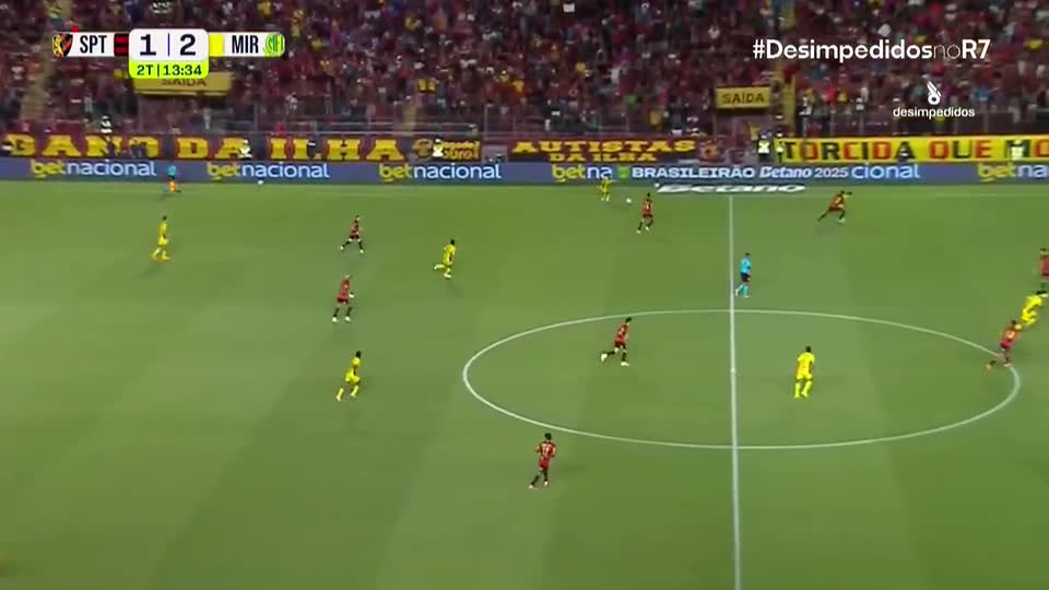 Assista à íntegra de Sport 1 x 2 Mirassol com R7 e Desimpedidos