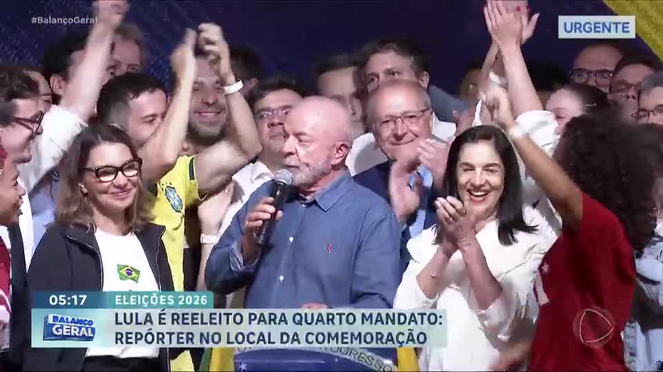 Lula é reeleito presidente do Brasil e realiza feito histórico ao contrariar pesquisas