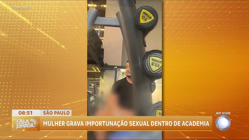 Mulher grava importunação sexual em academia de São Paulo