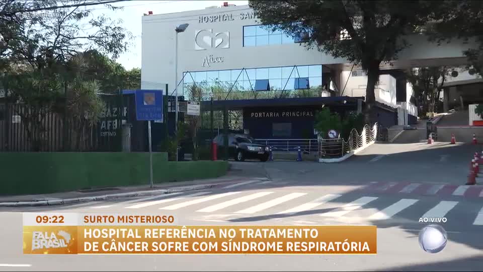 Hospital referência no tratamento de câncer sofre com síndrome respiratória no Espírito Santo