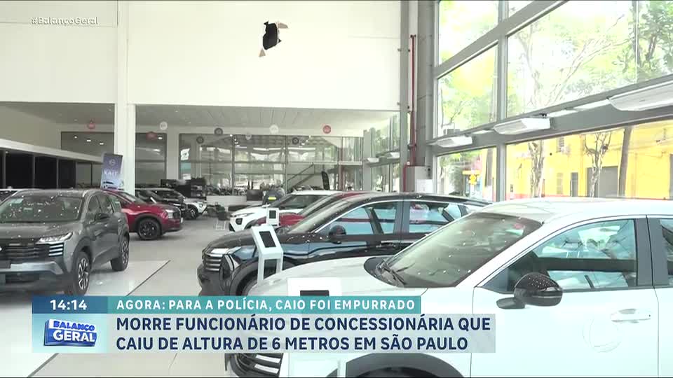 Morre funcionário que caiu de uma altura de seis metros após ser empurrado por colega em SP