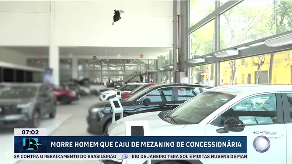 Funcionário morre após cair de 6 metros durante discussão em concessionária de São Paulo