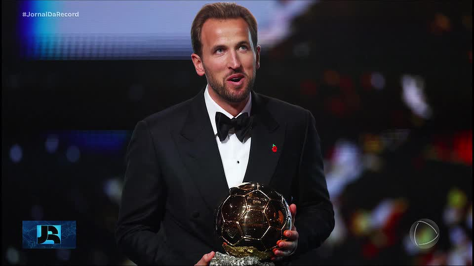 Bola de Ouro: Harry Kane é eleito o melhor jogador do mundo