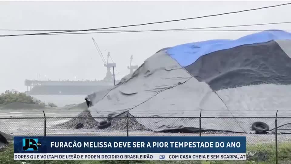 Furacão Melissa já é a tempestade mais forte registrada no mundo neste ano