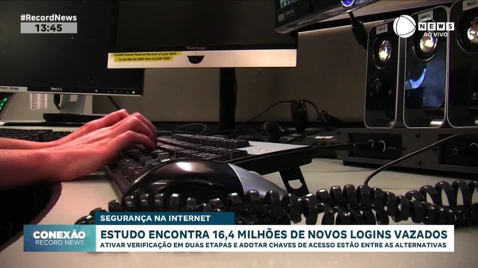 Estudo encontra 16,4 milhões de novos logins vazados