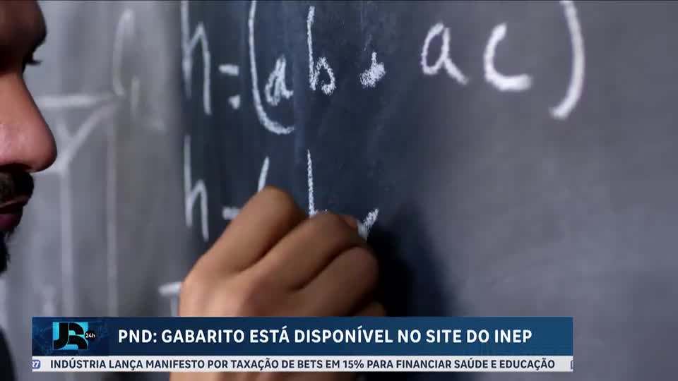 Gabarito das questões objetivas da Prova Nacional Docente já está disponível no site do INEP