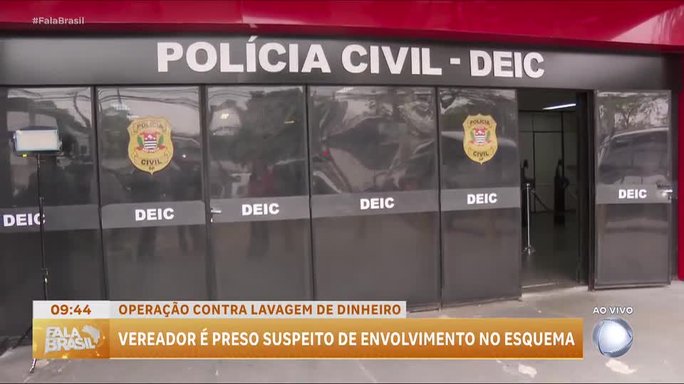 Operação Última Parada: Vereador Senival Moura é preso suspeito de envolvimento com PCC