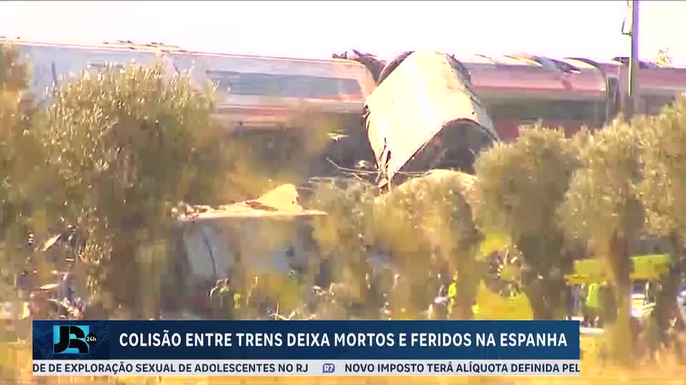 Acidente ferroviário deixa centenas de feridos na Espanha