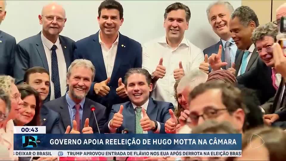 Governo decide apoiar reeleição de Hugo Motta para presidência da Câmara